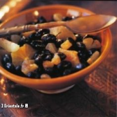 Salade aux olives noires, photo Desgrieux