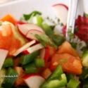 Salade de legumes crus