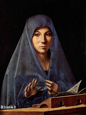 Vierge Marie tableau d'Antonello