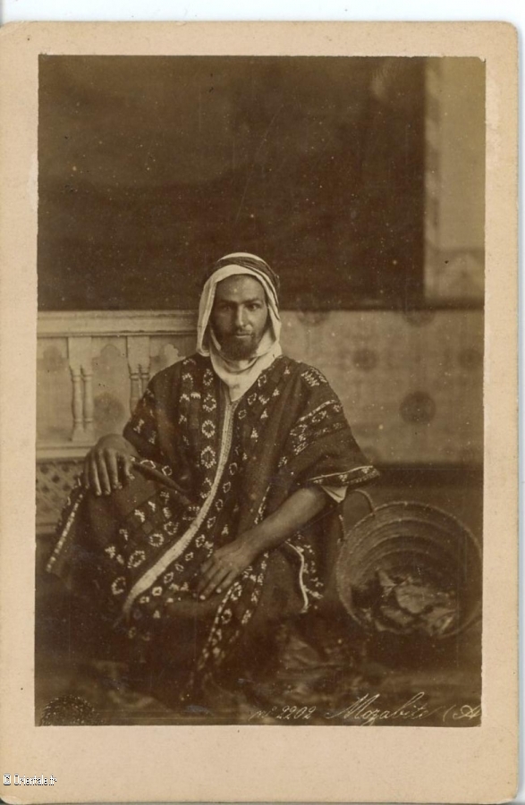 Photo d'archive d'un homme du Mzab
