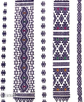 Tapis chaoui motifs berberes typiques
