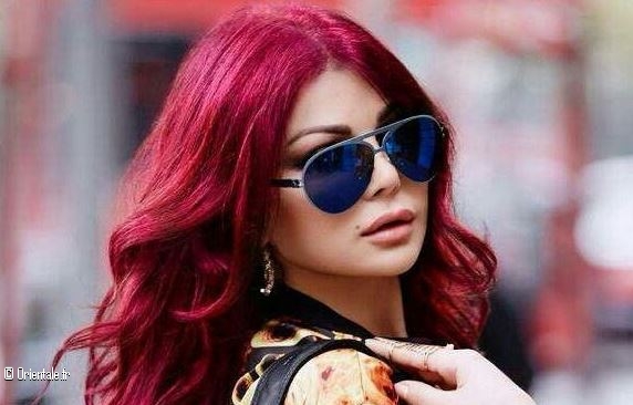 Haifa Wehbe enflamée