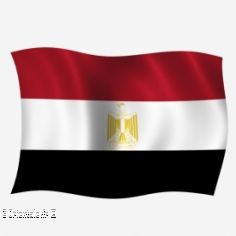 Egypte, drapeau