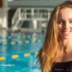 Amel Melih, championne de natation algérienne