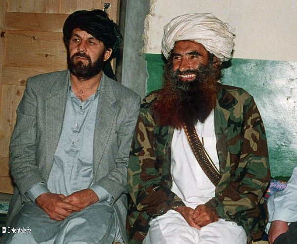 Le rseau Haqqani, ici deux reprsentants dont Sirajuddin Haqqani