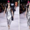 Lourdes Leon au dfil Versace lors de la Semaine de la Mode de Milan