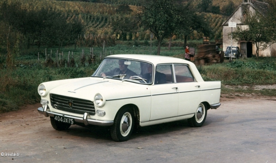 Une Peugeot dans les annes 1960
