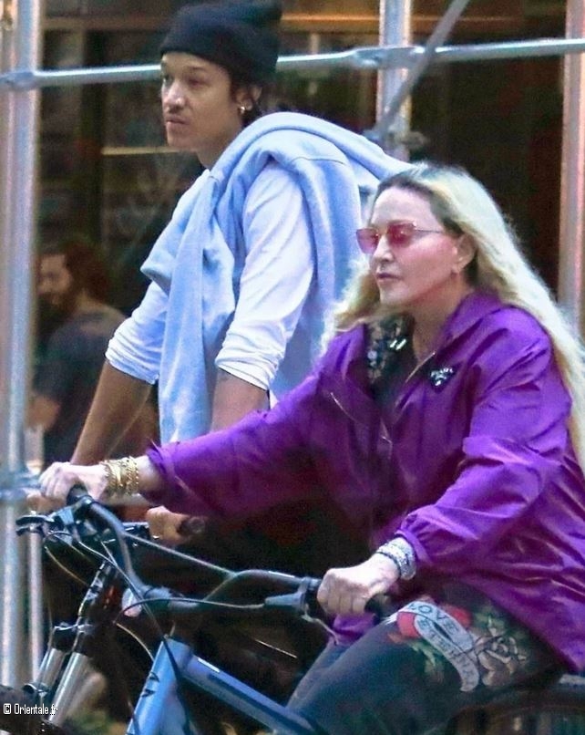 Madonna et son compagnon  New York