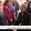 Elisabeth Borne est accueillie  l'aroport d'Alger - 9 octobre 2022