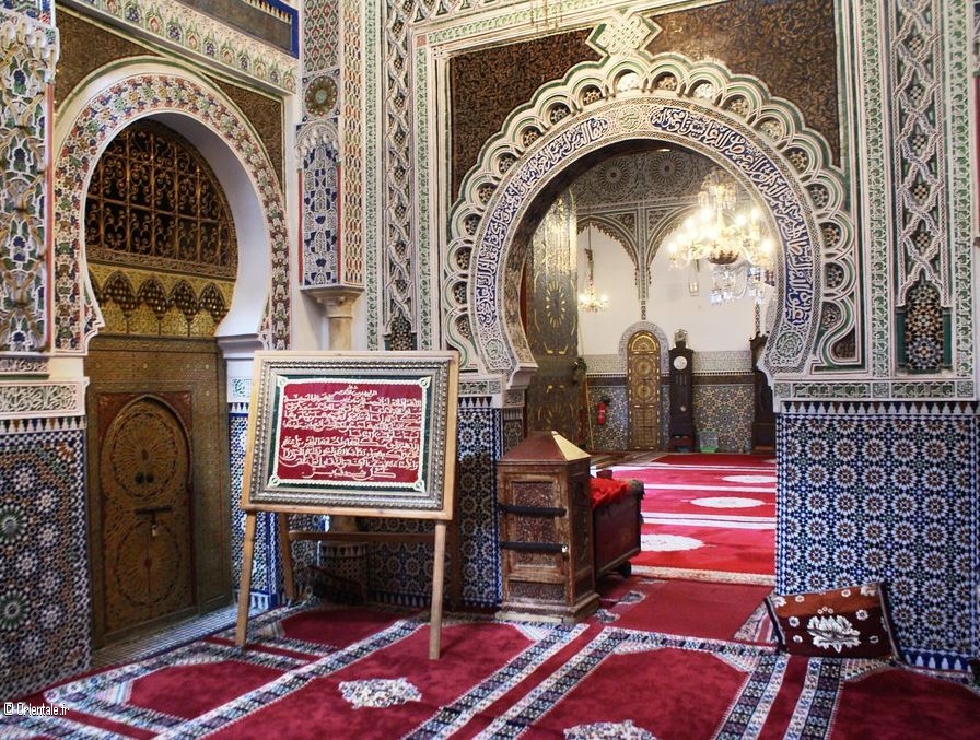 Medina de Fs, sanctuaire du Moulay Idriss, Maroc