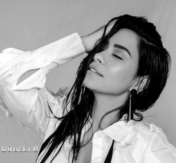 Sherine Abdel Wahab, photo noir et blanc