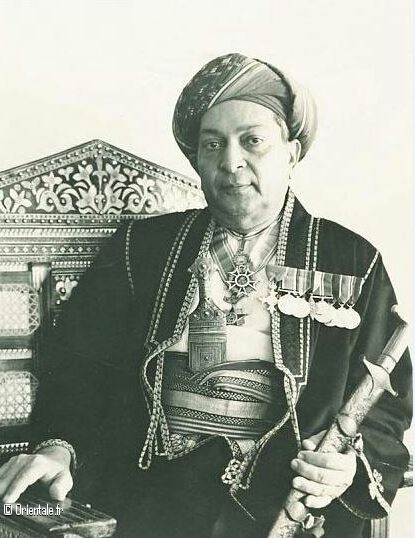 Cheikh Moubarak Al-Hinai tait un reprsentant du sultan de Zanzibar