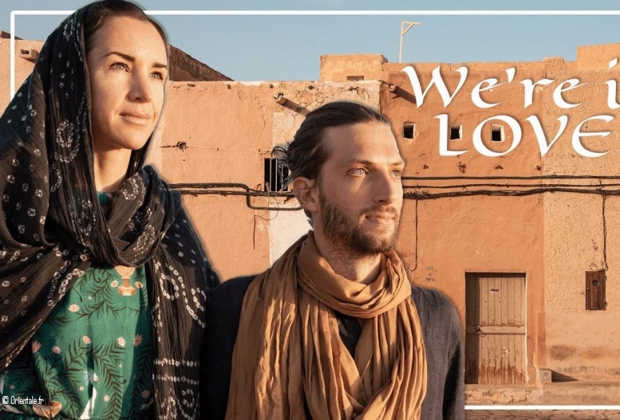 Le couple a visité la ville de Ghardaïa, en Algérie
