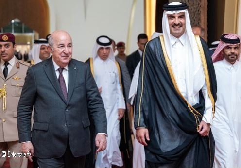 Visite du Prsident Abdel Majid Tebboune au Qatar