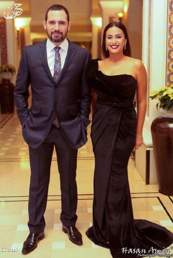 Hend Sabri et son mari Ahmed