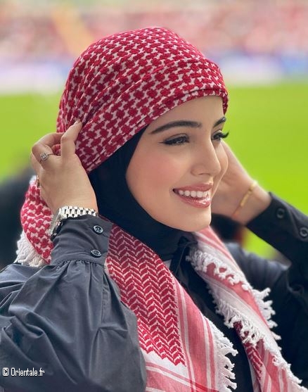 Supportrice jordanienne