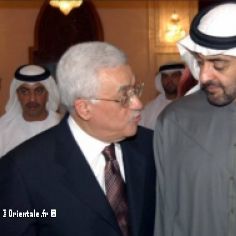 Mahmoud Abbas et Mohammed Ben Zayed en 2017