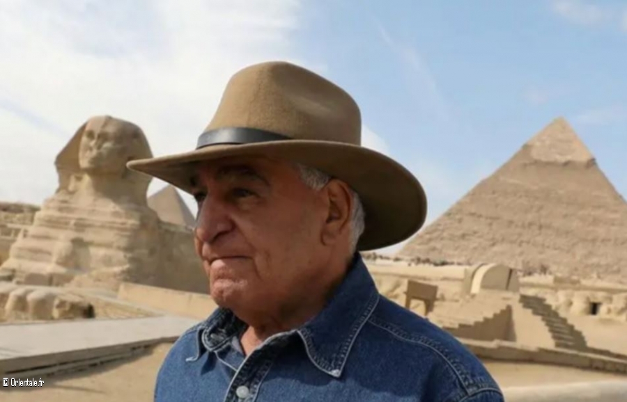 Zahi Hawass,clbre gyptologue et ministre gyptien